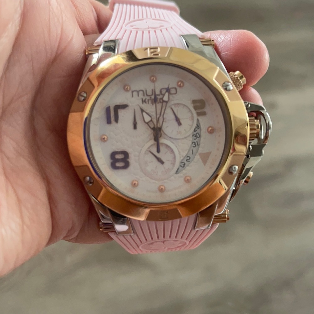 MULCO Kripton pink /rose gold watch
